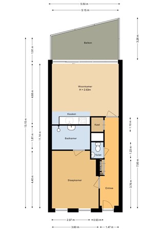 Floorplan - Moerashoeve 131, 3438 LE Nieuwegein
